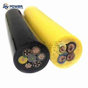 Câble rond de grue 4x70 câble d'épandeur de câble d'enrouleur NSHTOEU basse tension avec <span class=keywords><strong>gaine</strong></span> PUR - Product Image 4