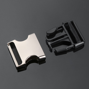 Metal Sliding Buckle 38mm Silver <b>Black</b> Durable Bag Accessories for Waist <b>Backpack</b> Shoulder Luggage <b>School</b> Bags - Product Image 2