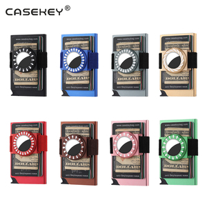 Custom Color Men Slim Automatic Pop up Aluminum <b>Wallet</b> With Money Band for Minimalist Anti-theft <b>Metal</b> Credit Card Holder <b>Wallet</b> - Product Image 6