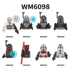 Bloques de Construcción de Soldados Rebeldes, Buzos del Desierto, Jawas, Leia, Han Solo, Ewoks, Chewbacca, Starkiller, Ladrillos Gamorreanos, Figuras de Juguete - Product Image 3