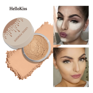 Aplicación suave Efecto de brillo Textura sedosa <span class=keywords><strong>Maquillaje</strong></span> <span class=keywords><strong>no</strong></span> comedogénico <span class=keywords><strong>Polvo</strong></span> suelto para <span class=keywords><strong>maquillaje</strong></span> de niñas - Product Image 1