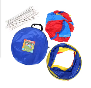 Tienda de Campaña Infantil Unisex con Forma de Castillo y Túnel, Juguete Deportivo Suave de <span class=keywords><strong>Tela</strong></span> de Poliéster para Exteriores, Casa de Juegos para <span class=keywords><strong>Niños</strong></span> - Product Image 6
