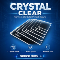 Fabricant en gros d'acrylique extrudé haute transparence pour découpe laser, gravure, poinçonnage et impression DIY