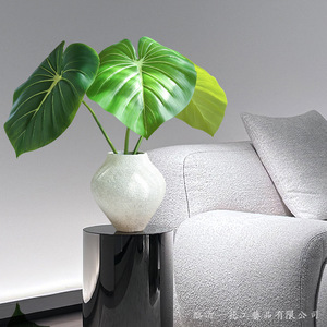 Plante artificielle Philodendron Yihua Floral Art, 30cm-100cm, vert clair, vert foncé, fleur en soie, décoration intérieure - Product Image 4