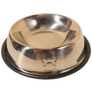 Gamelle pour animaux de compagnie en acier inoxydable poli de haute qualité, antidérapante, convient aux chiens et chats de petite, moyenne et grande taille. - Product Image 3