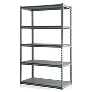 Складской стеллаж средней грузоподъемности, 4-ярусный, металлический, прочный, с безболтовой сборкой и нагрузкой до 200 кг - Product Image 5