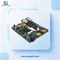 1 PCBA haute fréquence avec contrôle d'impédance pour radar industriel, service d'assemblage de cartes de circuits imprimés, assemblage SMT, Chine