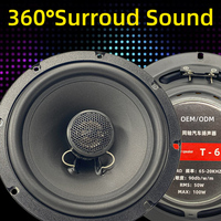 0EM/0DM Bon prix Haut-parleur coaxial automatique 5 voies 6.5 pouces Grande puissance Haut-parleur audio pour voiture TSLB1003