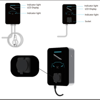 Chargeur de voiture électrique domestique OCPP 1.6j 380V 32a 22kw niveau 2 station de recharge pour véhicules électriques