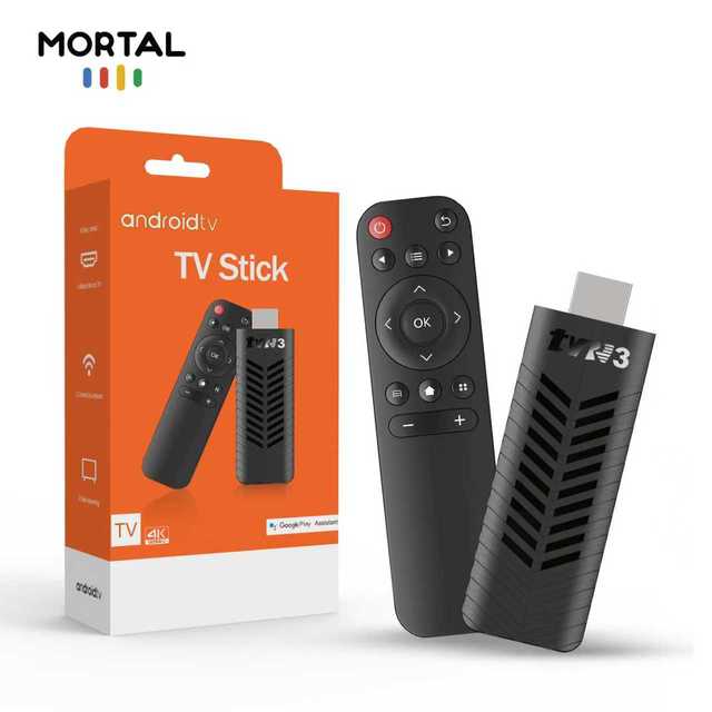 New Hot Mortal TVR3Plus 4K Android 15.0 TV Box Amlogic S905 Mail-450 MP2 HDR10+ Streaming Media Player for Home Entertainment