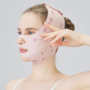 Riduttore doppio mento a forma di V maschera viso <span class=keywords><strong>per</strong></span> scolpire il viso del sonno bendaggio - Product Image 6