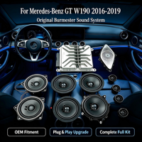 Haut-parleurs de rechange pour Mercedes-Benz GT W190 16-19 avec cache de panneau de porte, amplificateurs et subwoofers