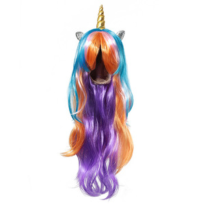 Abito da ballo per bambine, costume da fiorellina arcobaleno, vestito da <span class=keywords><strong>principessa</strong></span> <span class=keywords><strong>unicorno</strong></span> per feste di matrimonio - Product Image 6