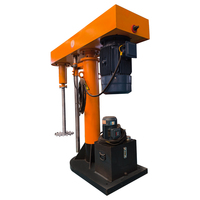 Émulsion adhésive de colorant de revêtement d'encre de disperseur à grande vitesse mélangeant la Machine de dispersion de mélangeur vertical de rouleau électromécanique