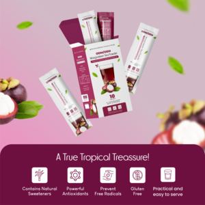 Bebida Instantánea de Mangostán en Polvo, Premium y Rica en Antioxidantes, Mezcla de Superalimentos Tropicales para la Defensa Inmunológica, Personalizable OEM/ODM - Product Image 4