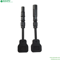 Boîtier de jonction pour panneau solaire miniature extérieur NSPV, étanche IP67, en matériau PPE/PA, indice de sécurité II, pour instruments électroniques