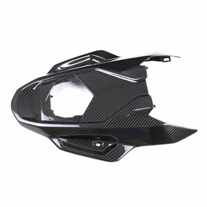 Cubierta inferior del asiento trasero de fibra de carbono seca 3K para BMW S1000RR M1000RR 2023-2024, acabado mate y brillante, fijación directa con tornillos - Product Image 6