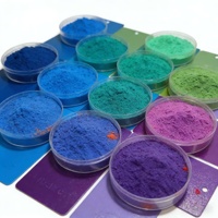 Peinture en poudre thermodurcissable polyester anti-rayures, ton froid, pour métal, bateaux et meubles, couleurs RAL personnalisées