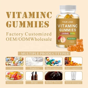 Gummies à la vitamine <span class=keywords><strong>C</strong></span> OEM ODM - 1000 mg, haute puissance, soutien immunitaire, végétalien, sans sucre, non OGM, étiquette privée acceptée (MOQ 500 pièces) - Product Image 2