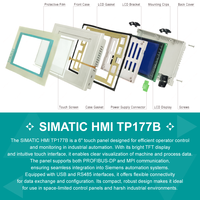 SIEMENS Nouveau Panneau Tactile HMI d'origine Spot 6AV6 642-0BA01-1AX1 SIMATIC TP 177B 6 pouces PN/DP STN 256 couleurs 6AV6642-0BA01-1AX1