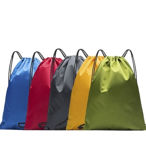 High Quality <strong>Polyester</strong> Draw String Sports Backpack Gym <strong>Bag</strong> Waterproof Custom Logo Promotional Fitness <strong>Drawstring</strong> <strong>Bags</strong> - Product Image 1
