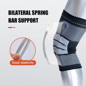 Rodillera ortopédica con cinturón, bisagra <span class=keywords><strong>de</strong></span> baloncesto profesional <span class=keywords><strong>de</strong></span> compresión ajustable - Product Image 5