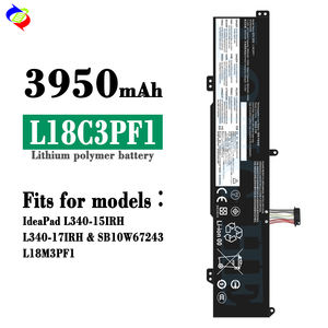 Nouvelle batterie d'ordinateur portable d'origine authentique L18C3PF1 11,52V 45Wh pour <span class=keywords><strong>Lenovo</strong></span> IdeaPad <span class=keywords><strong>L340</strong></span>-<span class=keywords><strong>15IRH</strong></span> Gaming 17IRH L18M3PF1 5B10T04975 - Product Image 2