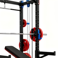 Machine de musculation multifonctionnelle Zoshine pour la maison et le studio, équipement de fitness avec poulie réglable