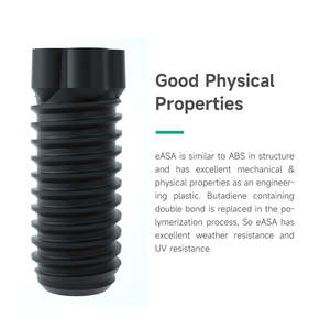 Pour <span class=keywords><strong>ESUN</strong></span> 1KG 1.75mm noir ASA Filament résistant aux intempéries pièces fonctionnelles extérieures tiges en plastique pour imprimantes 3D - Product Image 4