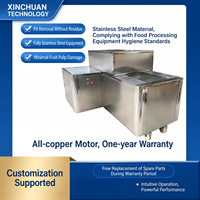 XINCHUAN Fabriek levert automatische fruitontpitter voor dadelpalmen en rode jujubes met motor 380V 2.2KW 100kg/u