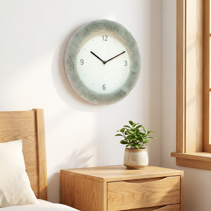 Horloge murale analogique à quartz personnalisée à piles, design contemporain de luxe, décoration intérieure pour chambre d'enfant, salle de jeux, décoration douce pour la maison - Product Image 2