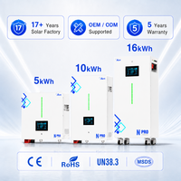 Anern vente en gros batterie au lithium 48V 100Ah 200Ah 300Ah onduleur de stockage d'énergie au lithium-ion packs de batteries solaires