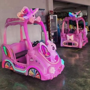 Coches de Choque Luminosos con <span class=keywords><strong>Doble</strong></span> Asiento para Niños y Padres, Atracción Comercial para Parques de Diversiones Interiores - Product Image 3
