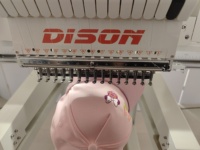 Machine à broder à tête unique DS-CT1201H, zone de broderie du cadre 400*600, machine à broder pour vêtements