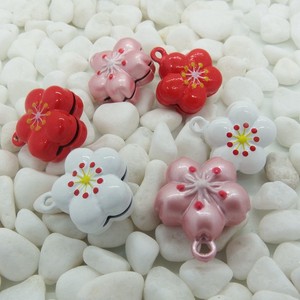 Bán Sỉ Trang Sức Nhiều Màu Chuông Kim Loại Hình Hoa Anh Đào Hai Mặt Chuông Trang Trí Quyến Rũ - Product Image 3