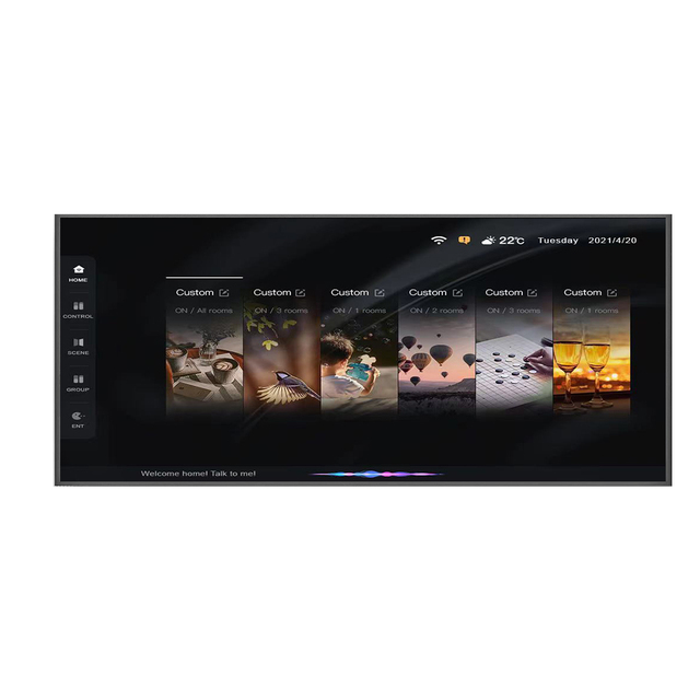 Zigbee 3.0 Central Control Screen Panel Tuya Smart 12 Inch Touch Panel With Smart Home Central Control System For Automation