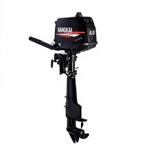 Moteur 2 temps 6 CV économique à refroidissement par eau à arbre long pour la pêche sportive - Product Image 2