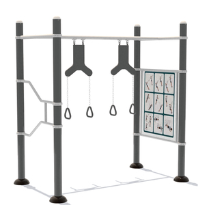 Çin Açık Hava Oyun Alanı Fitness Ekipmanları Yetişkinler İçin Park Egzersiz Kullanımı İçin Tırmanma Çerçeveleri Kol Gücünü Geliştirir - Product Image 6