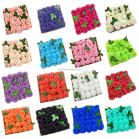 2025 Nieuwe Kunstbloemen 25 stuks Echte PE Schuim Ivoor Rozen Bloemen Met Stengels voor Moederdag Valentijnsdag