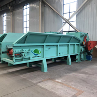 Moteur électrique JIEEN 132KW pour déchiqueteuse à bois d'une capacité de 15t/h avec un diamètre d'entrée de 1250mm x 500mm et une utilisation facile