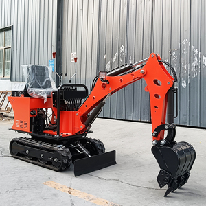 R08 मिनी खुदाई करने वाले ई/एपा गार्डन माइक्रो डिगर बैगर 0.8टन मिनी उत्खनन - Product Image 5