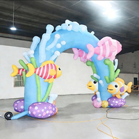 Arche gonflable auto-gonflante pour événements : guirlande de ballons, logo, tente, Noël, anniversaire, course, cirque