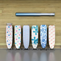 Mini planche à repasser électrique pratique et pratique épaissie, design pliant suspendu avec doigt à main pour les petits espaces