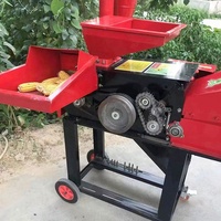 Broyeur de paille pour herbe animale Machine à couper les paillettes multifonctionnelle avec moteur diesel Chopper Progress Milling Machinery
