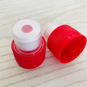 便宜的价格优质28毫米塑料推拉面透明喝翻盖运动水瓶瓶盖