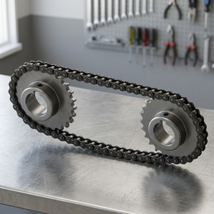 Cadena de motocicleta de acero al carbono, alta calidad, 520 - Product Image 3