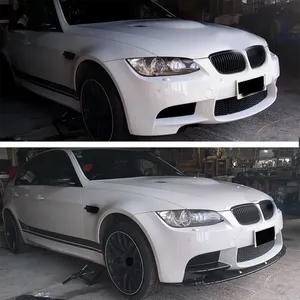 สปอยเลอร์กันชนหน้าแบบดิฟฟิวเซอร์ สำหรับ E90 E92 E93 M3 ปี 2007-2013 สีดำเงา คาร์บอนไฟเบอร์ - Product Image 2