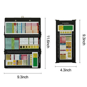 แผ่นรองพยาบาลแบบพับได้3ชั้นทำจากอลูมิเนียมใช้สำหรับนักเรียนรุ่นพยาบาลและพยาบาลทางการแพทย์ - Product Image 3
