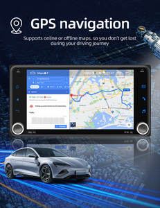 Autoradio Android BQCC 7 pouces, écran 2.5D, Carplay, stéréo pour Toyota Corolla, GPS, RDS, aide au recul, DSP, <span class=keywords><strong>lecteur</strong></span> multimédia pour véhicule - Product Image 4