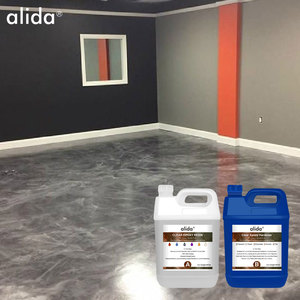 Resina Epoxi Transparente de Alta Calidad de Alida Factory Supply, No Amarillea, Autonivelante, para Proyectos de Adhesivos y Selladores para Pisos - Product Image 4